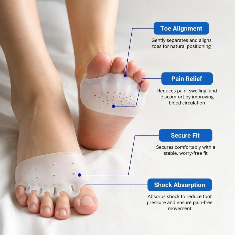 Olictra ToeAlign Pro™ — 3-in-1 Toe Corrector
